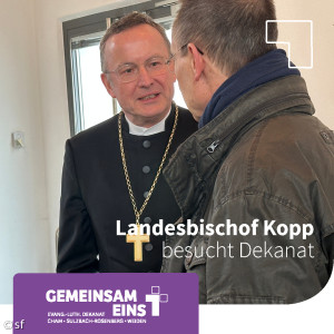 Im Gespräch mit Schulreferent Hamann