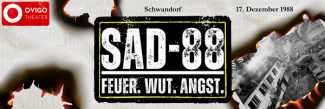 PLakat für das Theaterstück SAD88